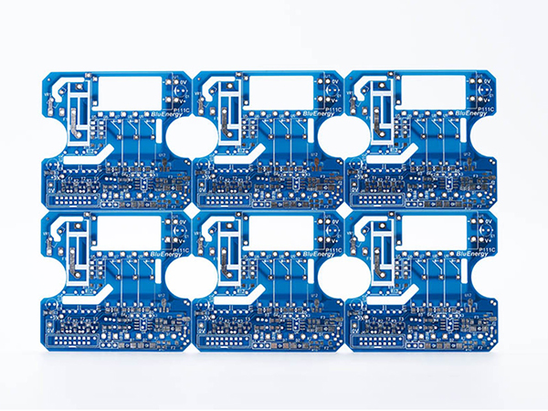 四路触摸开关蓝油外单PCB板
